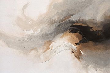 Taupe von ARTEO Gemälde