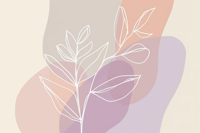 Abstract line art by Poster Art Shop