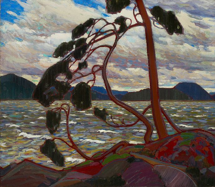 Tom Thomson~Westlicher Wind von finemasterpiece