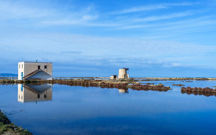 Bacs à sel Trapani, Sicile par Stefania van Lieshout