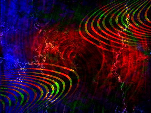 ART ABSTRAIT : DANS LE LOINTAIN