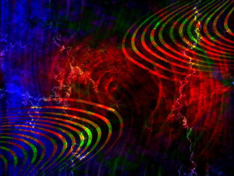 ABSTRAKTE KUNST : IN DER FERNE von Photoart-Naegele