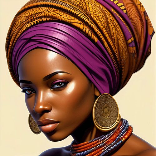 Maputo's Mystique - African portrait