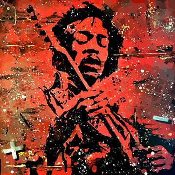 Jimi Hendrix van TRICHOPOULOS