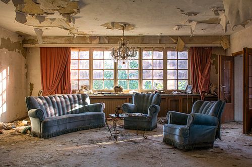 Wohnzimmer mit Sitzecke