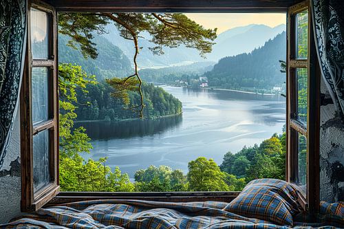 uitzicht vanuit het raam