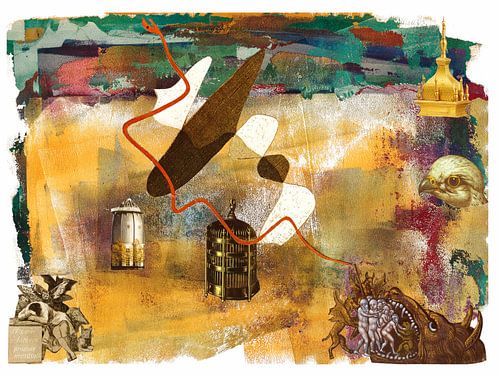 landschap met monsters