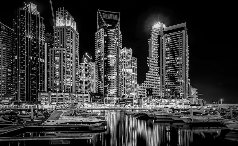 Dubai bei Nacht :-) Lungenbelastung von Henk v Hoek