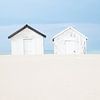 Chalets de plage en France sur Ageeth Groen