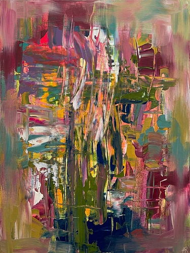 Colourful reflection