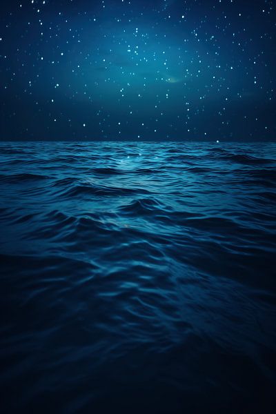 Schönheit des Ozeans von fernlichtsicht