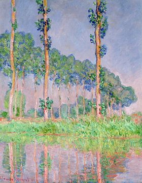 Claude Monet,Peupliers, effet rose, 1891