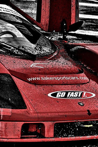 Racewagen in de grindbak von Assia Hiemstra