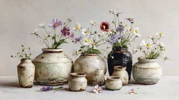 Équilibre floral Japandi sur Yaya's