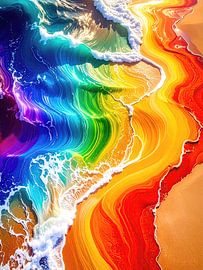 Een zee van diversiteit – Op het ritme van de getijden van AidasignArt