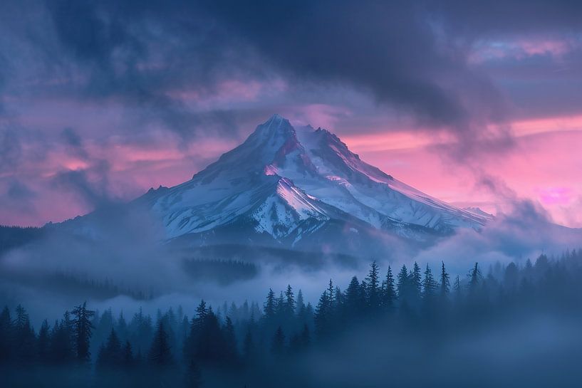 Bergpanorama im Zauberlicht von fernlichtsicht