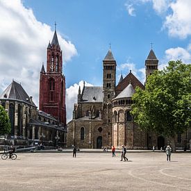 Maastricht, the beautiful Vrijthof by Leo Langen