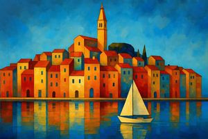 Rovinj – Ville portuaire haute en couleur