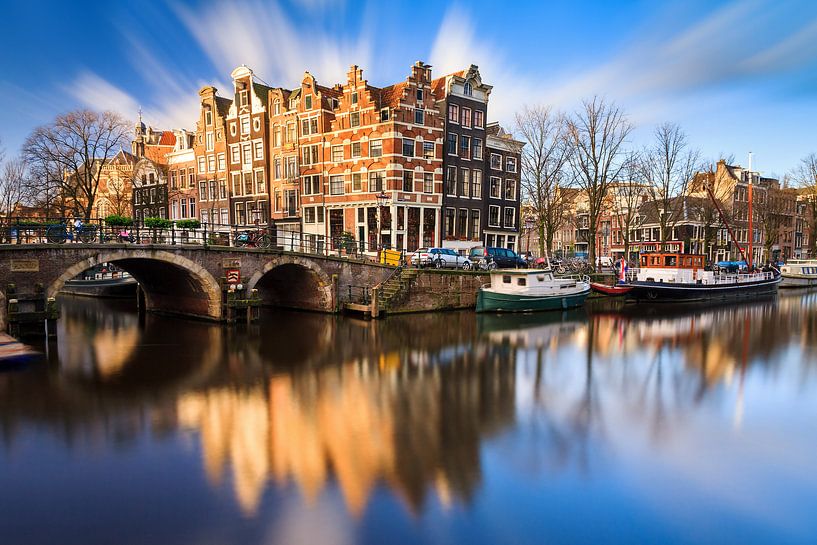 Brouwersgracht Amsterdam van Dennis van de Water