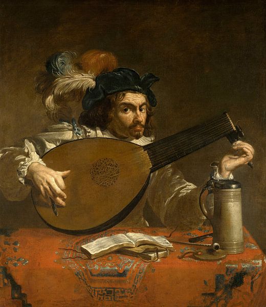 De luitspeler, Theodoor Rombouts van Meesterlijcke Meesters