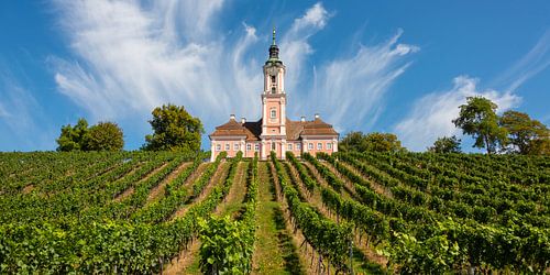 The pilgrimage church of Birnau on Lake Constance by Photo Art Thomas Klee