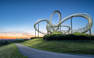 Landmarke Tiger and Turtle, Duisburg, Deutschland