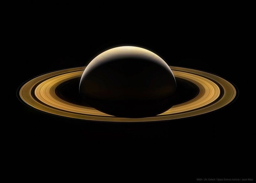 Saturn, das jüngste Bild dieses Planeten von Atelier Liesjes