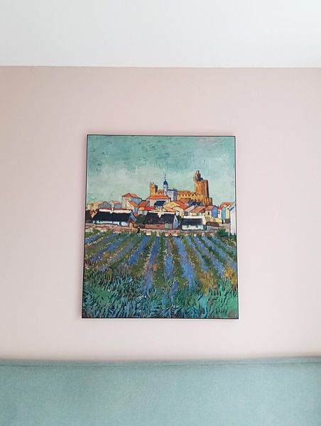 Customer photo: Sea view near Les Saintes-Maries-de-la-Mer, Vincent van Gogh, on ArtFrame