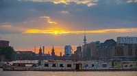 Treptower Park and Berlin Skyline