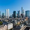 The skyline of Frankfurt in Germany by MS Fotografie | Marc van der Stelt
