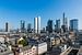 De skyline van Frankfurt in Duitsland van MS Fotografie | Marc van der Stelt