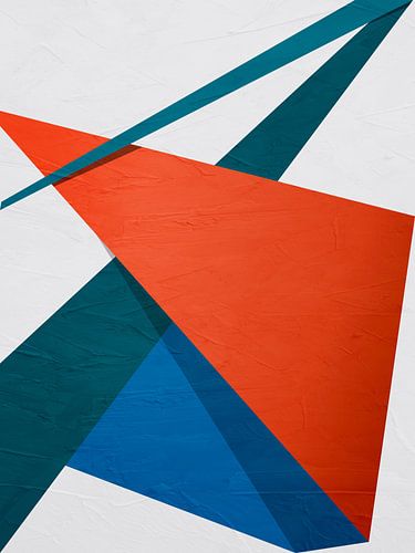 Moderne abstracte geometrische kunst
