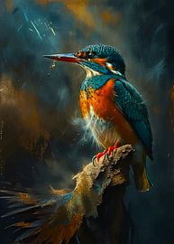 Oiseau martin-pêcheur