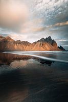 Between light and emptiness - Icelandic sunrise