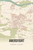 Vintage map of Amersfoort (Utrecht)