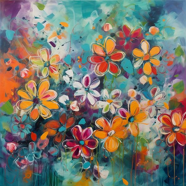Entangled Colour Explosion by TheArtfulGallery