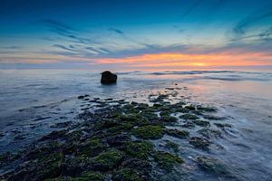 Paysage marin le long de la mer du Nord sur gaps photography