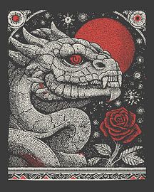 Ancient Dragon God - Dark Romantic