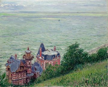 Villa's in Trouville, Gustave Caillebotte