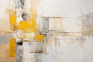 Jaune abstrait