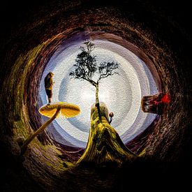 Tree Of Life In A Hollow Earth van Bart Vancamp