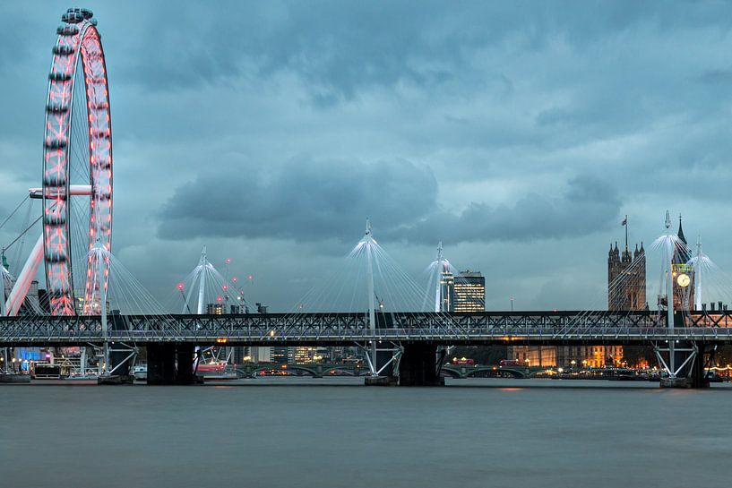 Londres en soirée par Marco Linssen