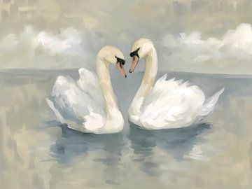 White Swans by IamHome Studio