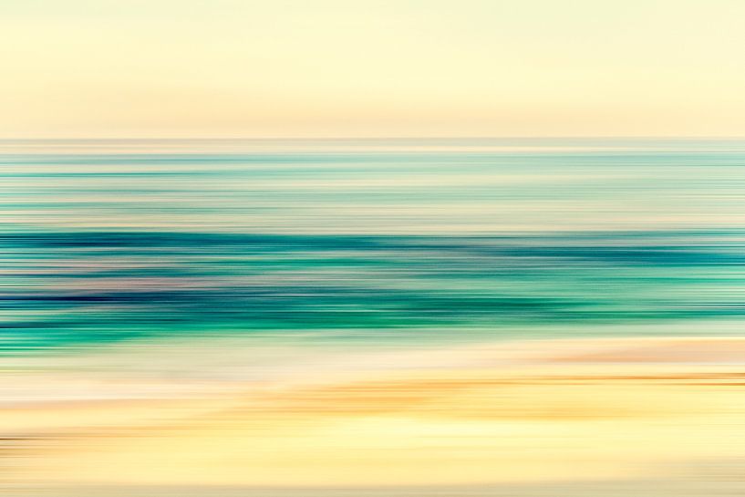 From Gold To Green Coastal Abstract by Joseph S Giacalone Photography