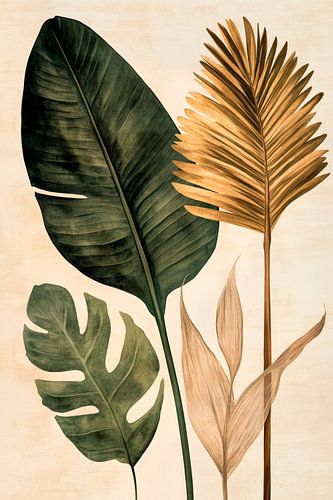 Groene harmonieën - bladerkunst
