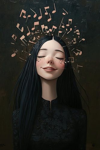 Woman with Nuts