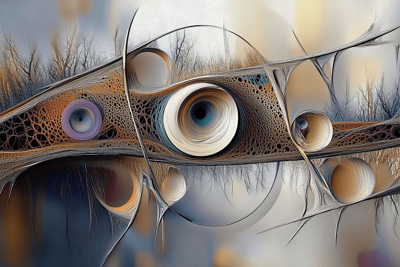 Abstract nature by Ton Kuijpers