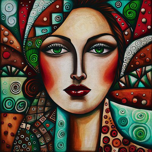 Vrouw van je dromen een figuratief portret nr 3