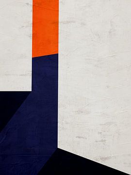 ABSTRAKTE GEOMETRISCHE KUNST IN MODERNEN FARBEN von Online Arts