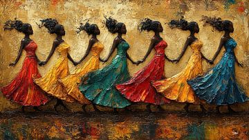Afrikaanse kunst - african art van Gelissen Artworks